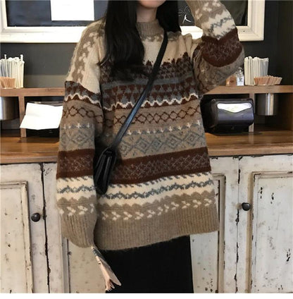 TOHAMI, Pull à col rond pour femme