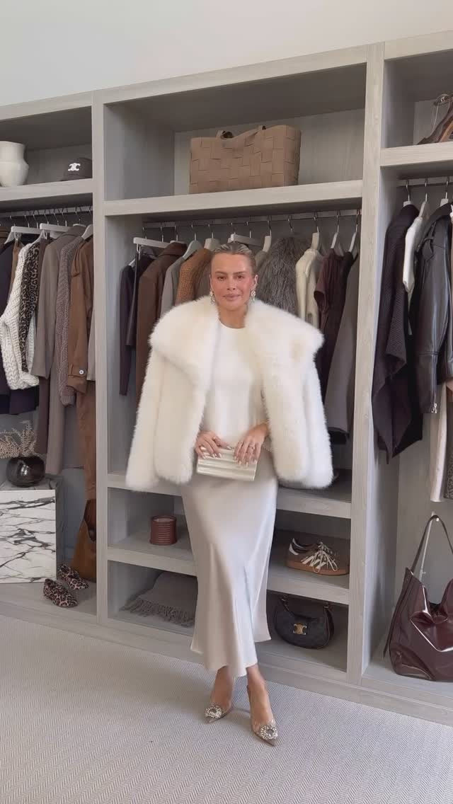 SAYCOTA, manteau court en fourrure