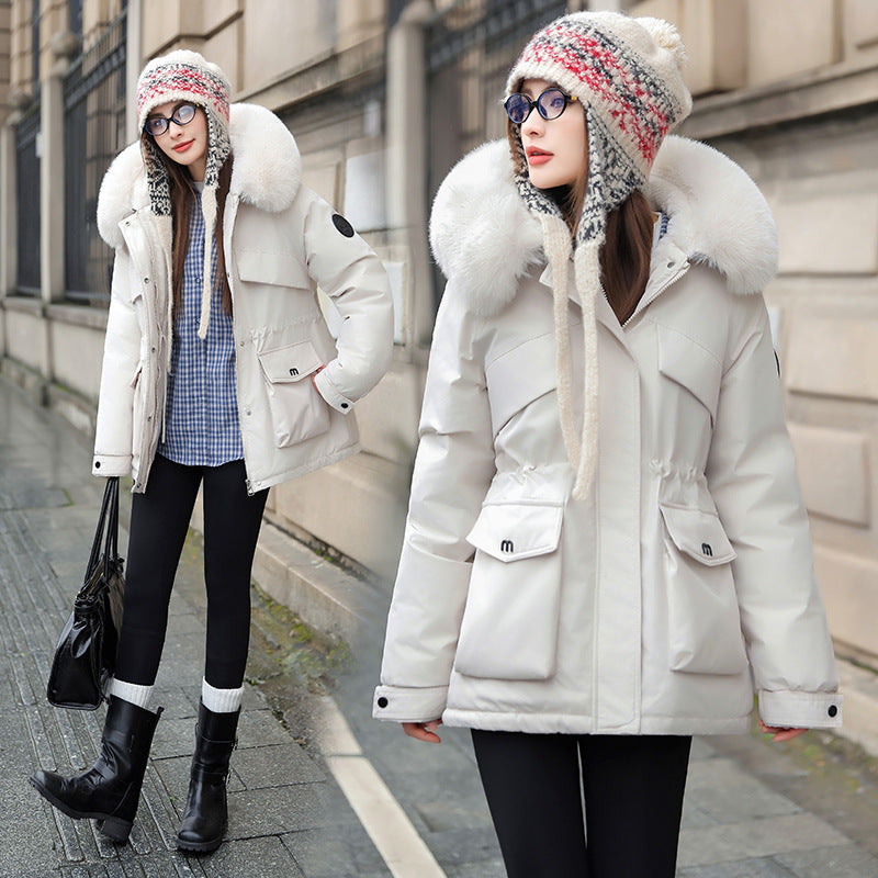 LOWINA, Veste matelassée, épaissie et doublée en polaire, en coton